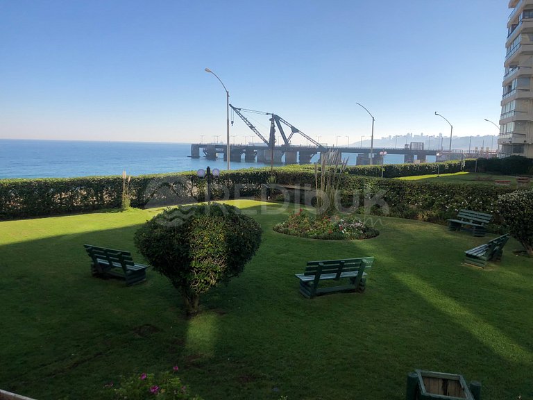 Full vista al mar en San Martín, Viña del Mar
