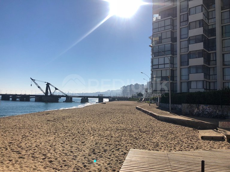 Full vista al mar en San Martín, Viña del Mar