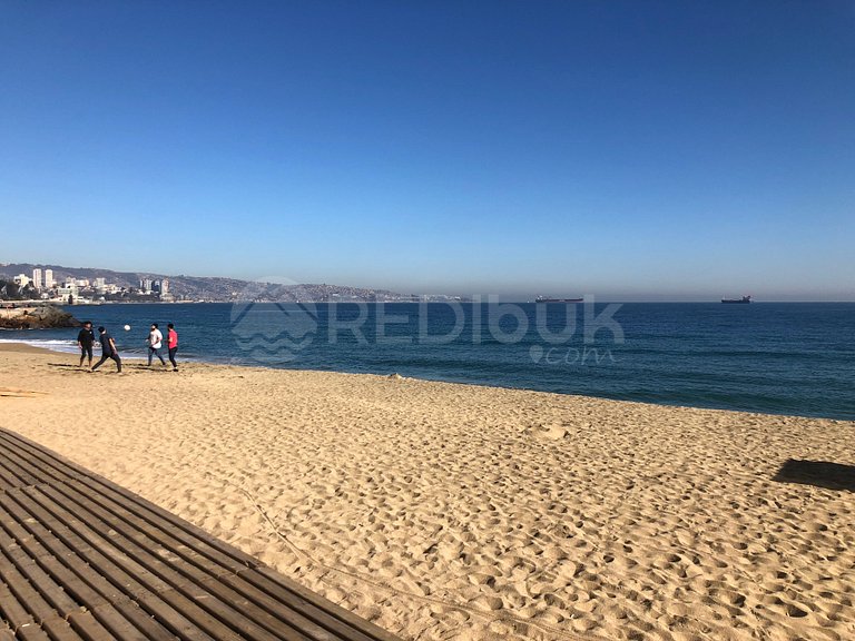 Full sea view in San Martín, Viña del Mar