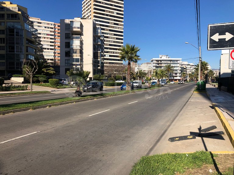 Full vista al mar en San Martín, Viña del Mar