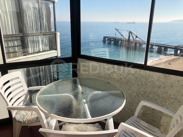 Full vista al mar en San Martín, Viña del Mar
