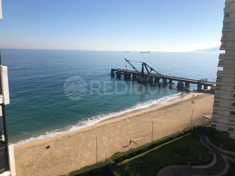 Full vista al mar en San Martín, Viña del Mar