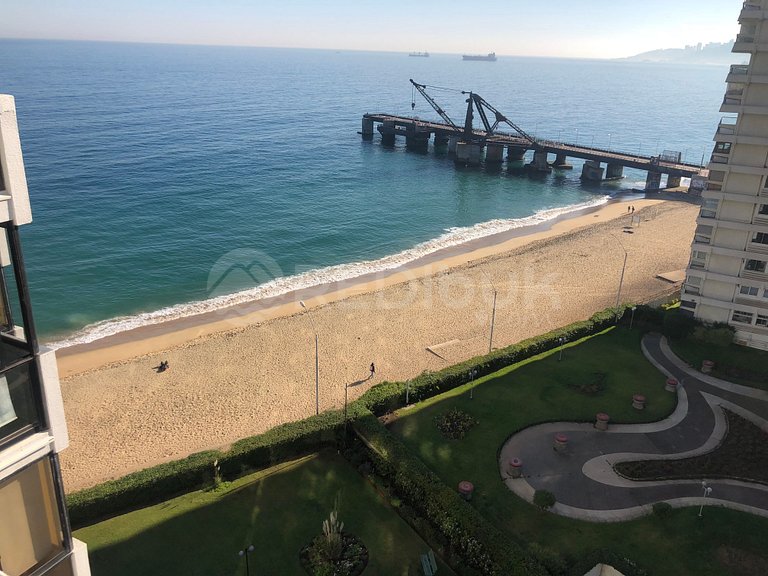 Full vista al mar en San Martín, Viña del Mar