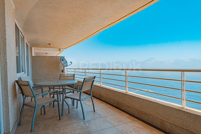 Hermoso Departamento con Insuperable Vista al Mar