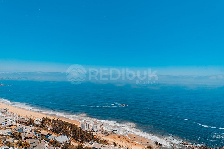 Hermoso Departamento con Insuperable Vista al Mar