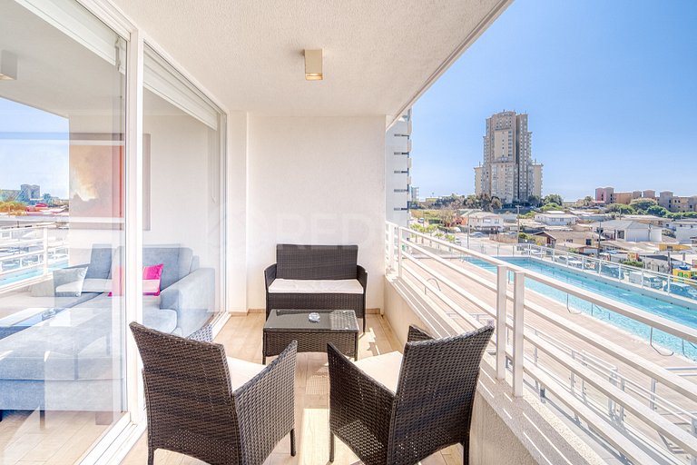 Spacious and comfortable apartment in Costas de Montemar.