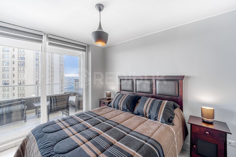 Modern ocean view apartment in northern Reñaca
