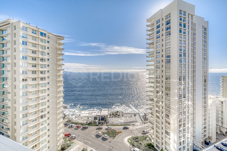 Modern ocean view apartment in northern Reñaca