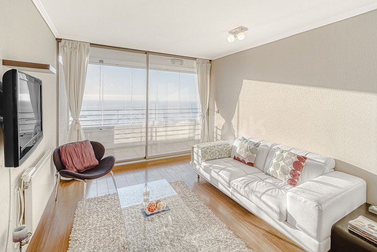 Family Apartment with Ocean View, Concón