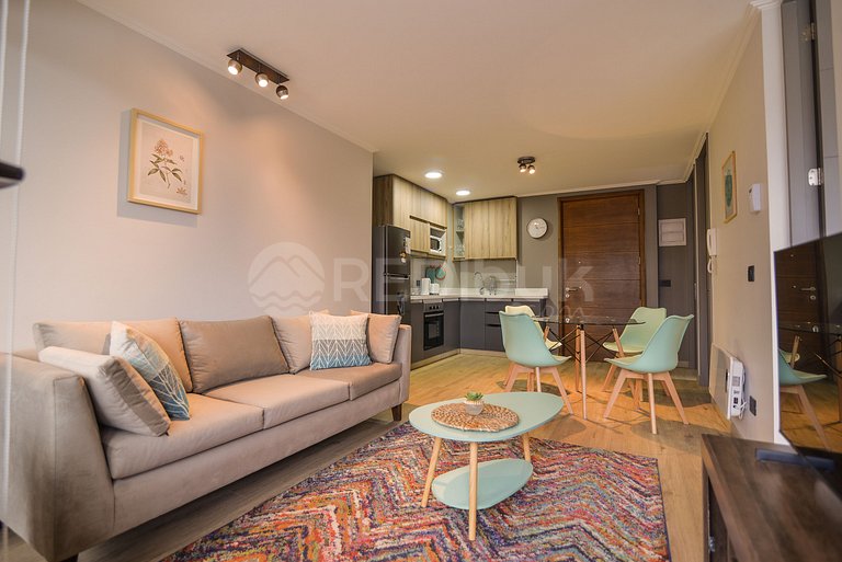 New and beautiful central apartment in Pucón.