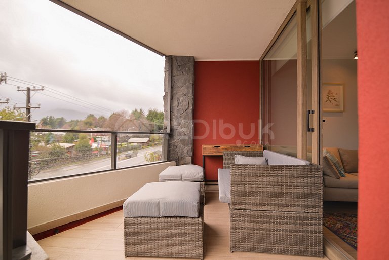New and beautiful central apartment in Pucón.