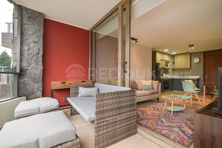 New and beautiful central apartment in Pucón.