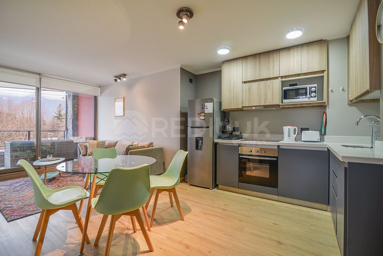 New and beautiful central apartment in Pucón.