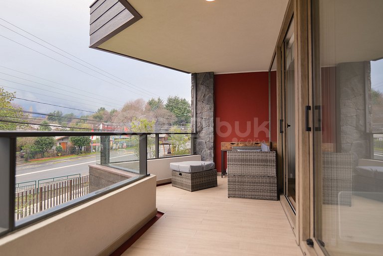 Beautiful and New Apartment in Pucón