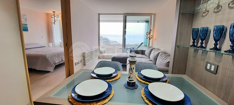 Cozy and Beautiful Apartment with Ocean View