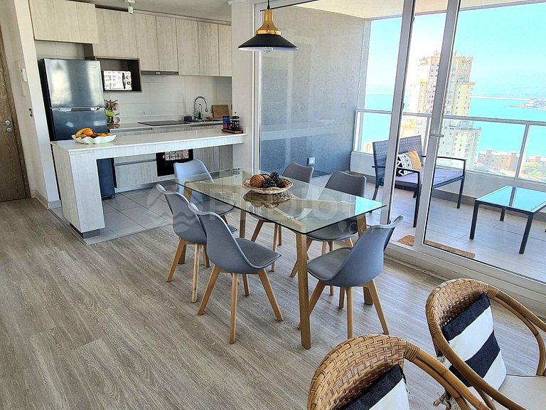 Spacious Family Apartment with Ocean View.