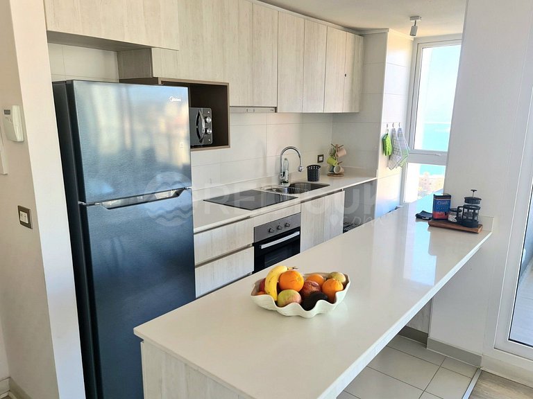 Spacious Family Apartment with Ocean View.