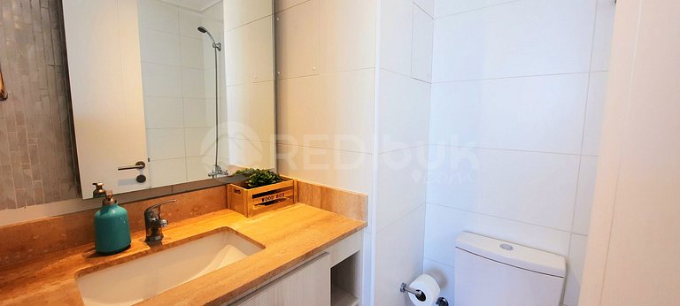 Comfortable apartment with a beautiful view in Concón.