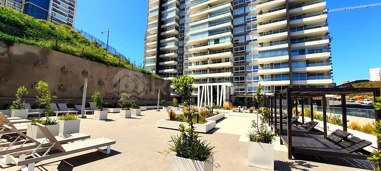 Beautiful apartment in Costa de Montemar, Concón.