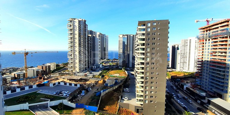 Beautiful apartment in Costa de Montemar, Concón.