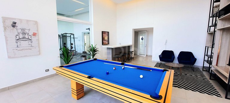Modern Apartment with Open Ocean View