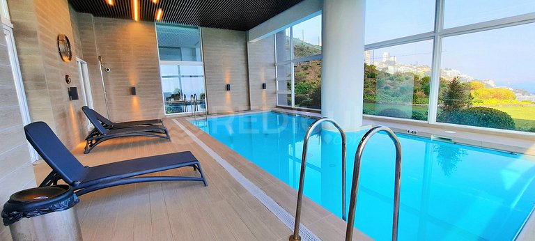 Modern Apartment with Open Ocean View