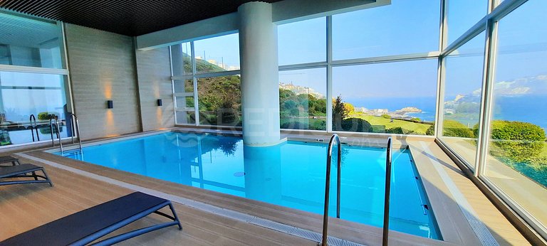 Moderno Departamento con Vista Despejada al Mar
