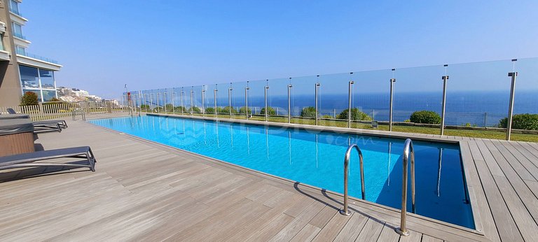 Moderno Departamento con Vista Despejada al Mar