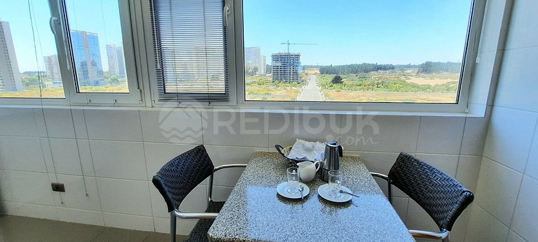 Spacious Apartment with Ocean View in Reñaca