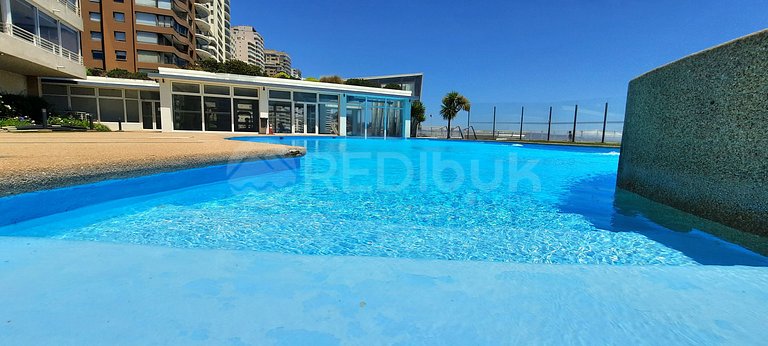 Spacious Apartment with Ocean View in Reñaca