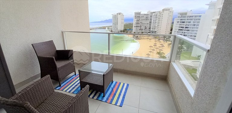 Beautiful apartment on the first line in La Serena.