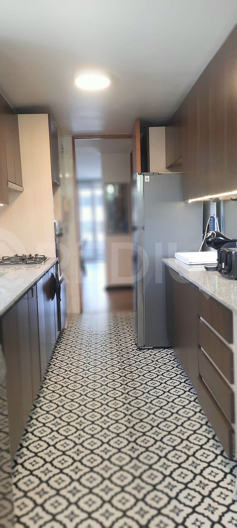 Spacious apartment in the exclusive sector of Vitacura.