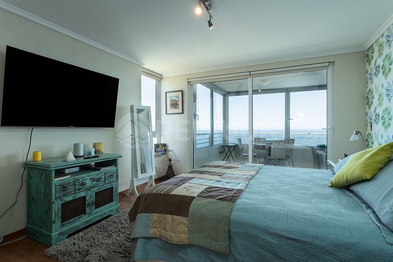 Spacious Apartment with Ocean View in Reñaca