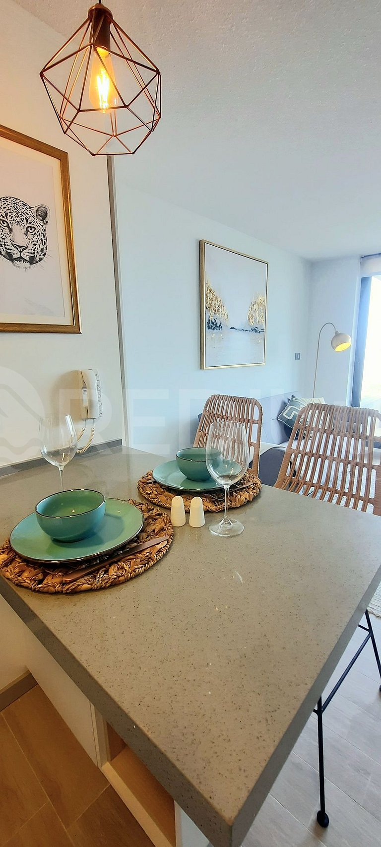 Unbeatable apartment overlooking the dunes and the sea.