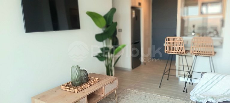 Unbeatable apartment overlooking the dunes and the sea.