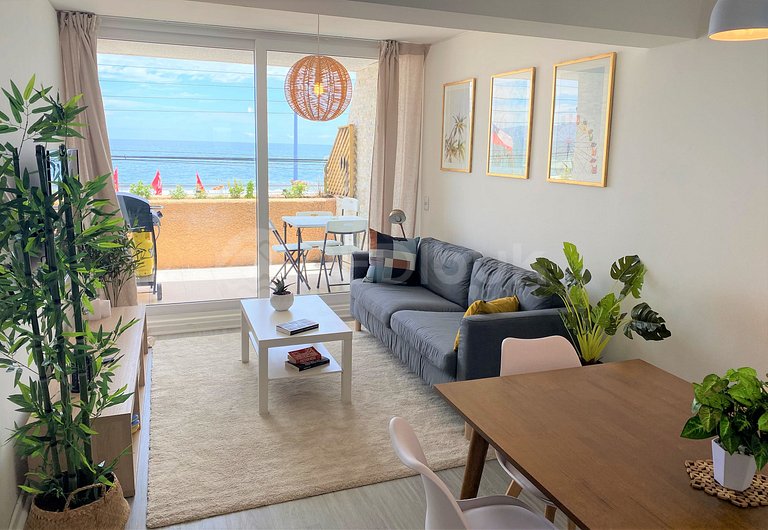 Incomparable apartment in front of the Reñaca beach.