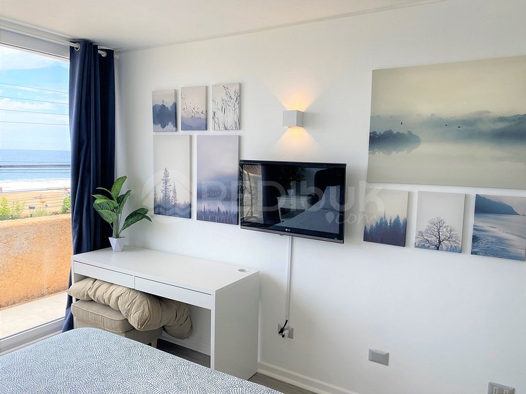 Incomparable apartment in front of the Reñaca beach.