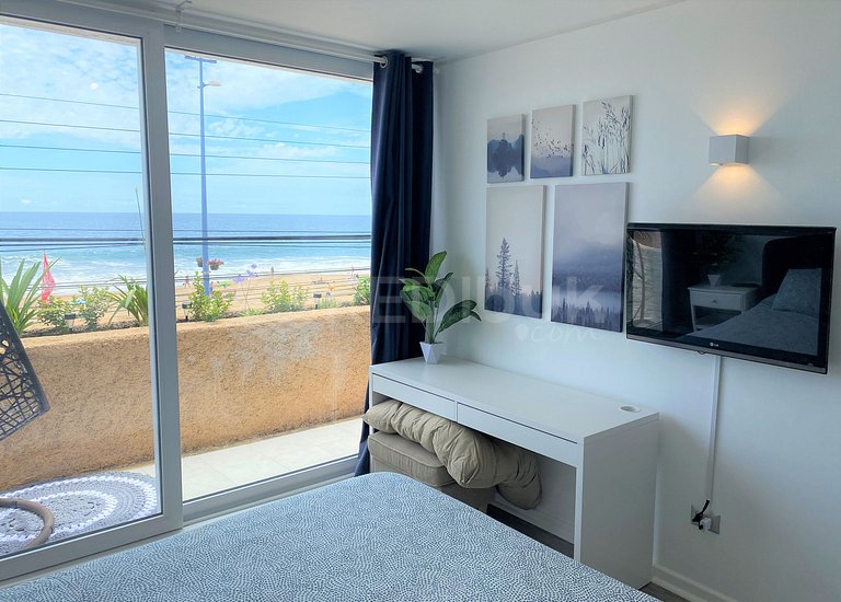 Incomparable apartment in front of the Reñaca beach.