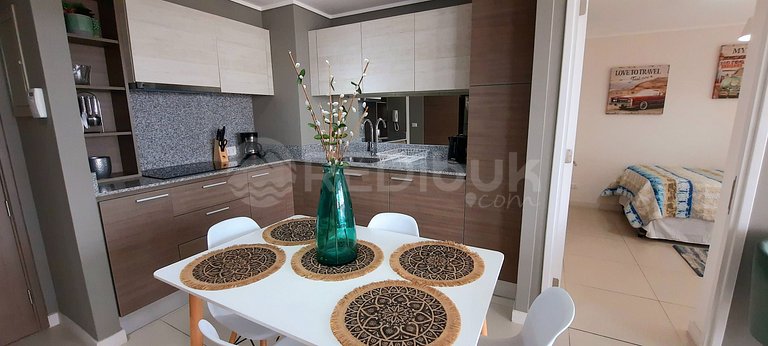 Cozy Apartment with Open View in Concón
