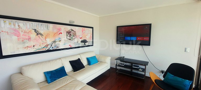 Moderno Departamento con Excelente Ubicación en Las Condes