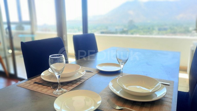 Moderno Departamento con Excelente Ubicación en Las Condes