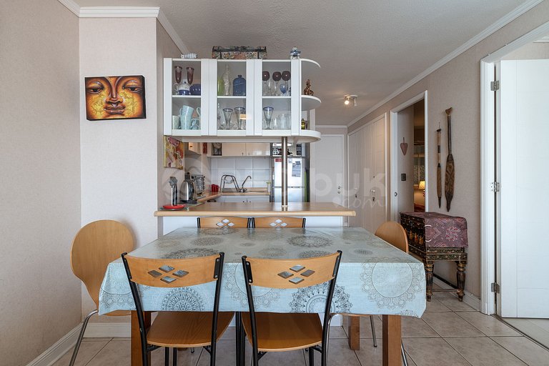 Full Ocean View Family Apartment in Reñaca
