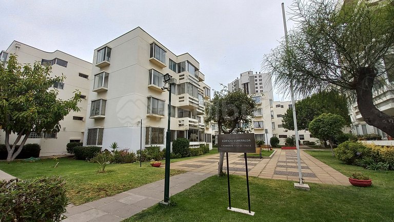 Amplio Depto en el Plan de Viña del Mar.