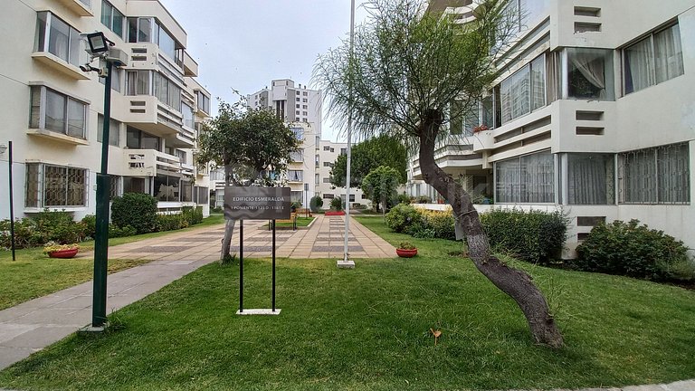 Amplio Depto en el Plan de Viña del Mar.