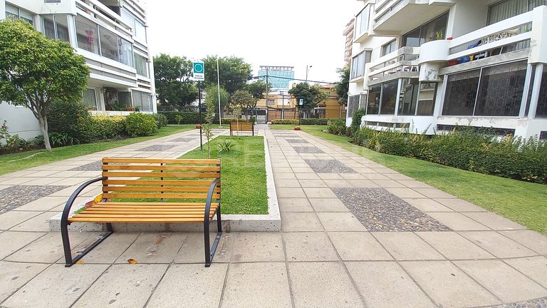 Amplio Depto en el Plan de Viña del Mar.