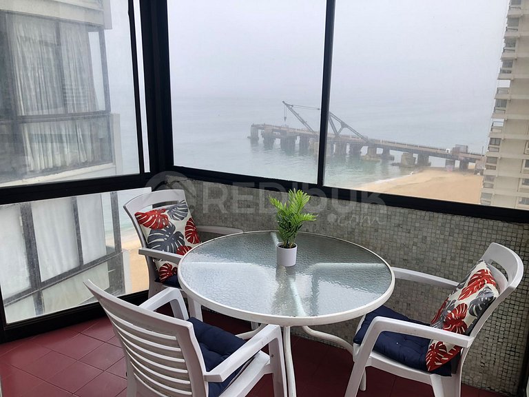 Full sea view in San Martín, Viña del Mar