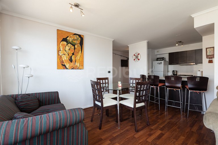 Spacious and Equipped Apartment in Valparaíso