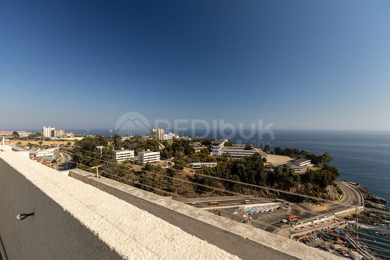 Spacious and Equipped Apartment in Valparaíso