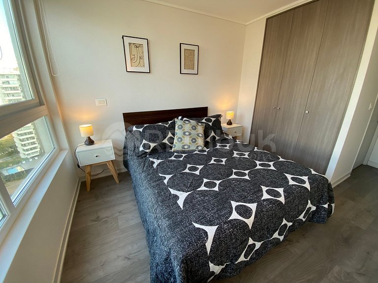 Beautiful apartment in Costa de Montemar, Concón.