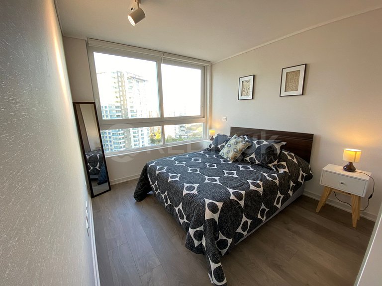 Beautiful apartment in Costa de Montemar, Concón.